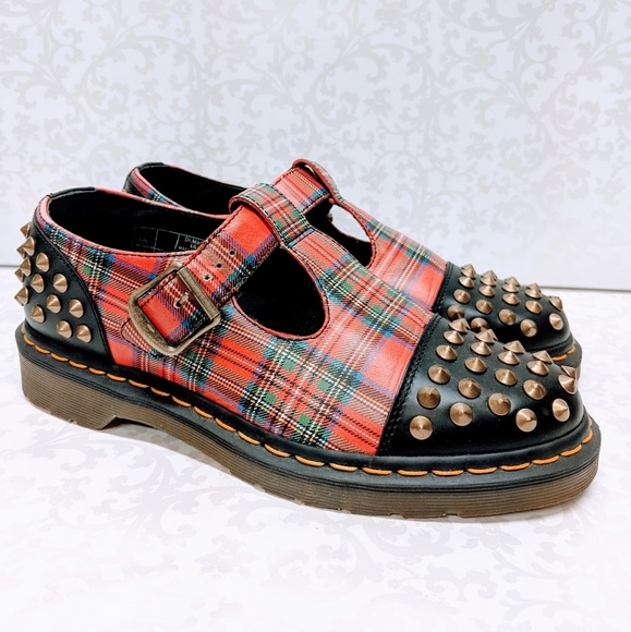 studded t bar shoes